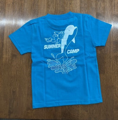 アクアスポーツクラブオリジナルTシャツ(サマースクールライトブルー)