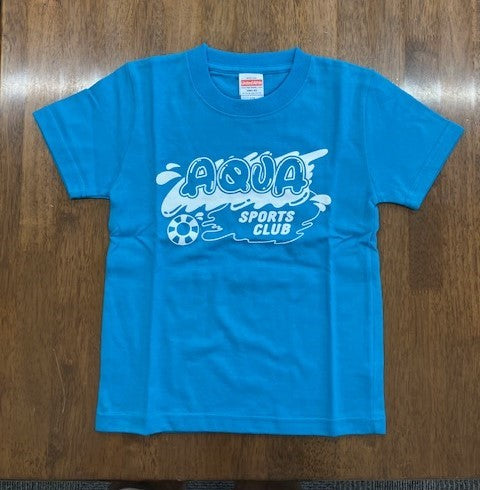 アクアスポーツクラブオリジナルTシャツ（サマースクールライトブルー）